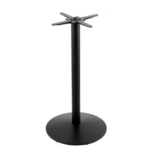 214-22 Black Table Base, Holland Bar Stool Co, Mfr#: 214-2236BW